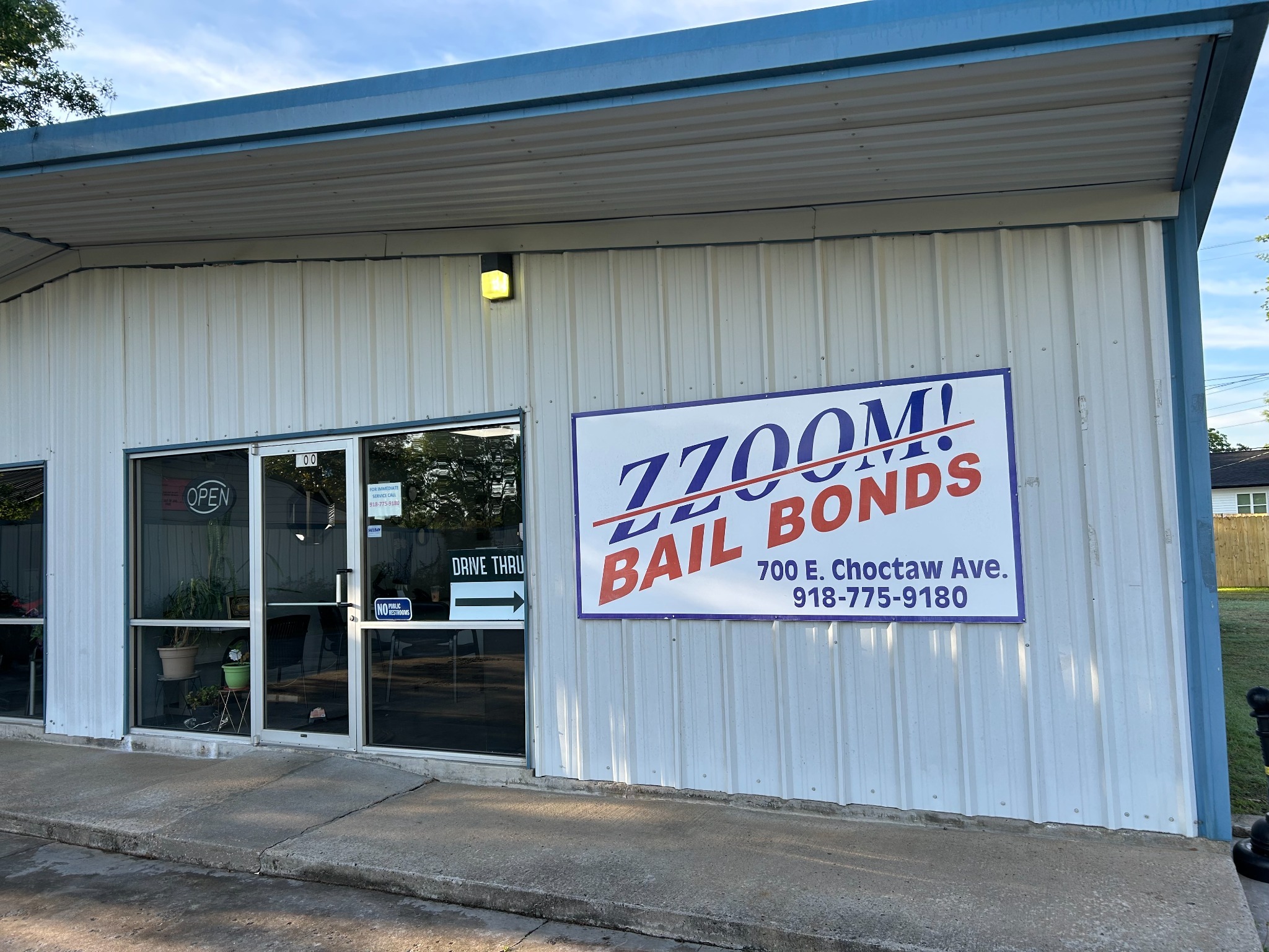ZZoom Bail Bonds office exterior